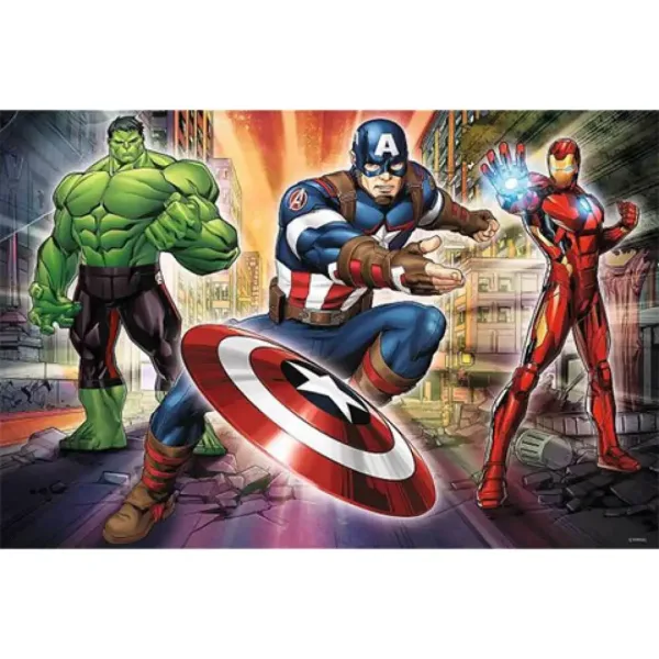 Marvel Avengers Trio 24 dielne Maxi puzzle - Trefl obrázok 2