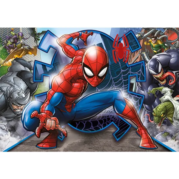 Marvel Spiderman Supercolor 104ks puzzle - Clementoni obrázok 2