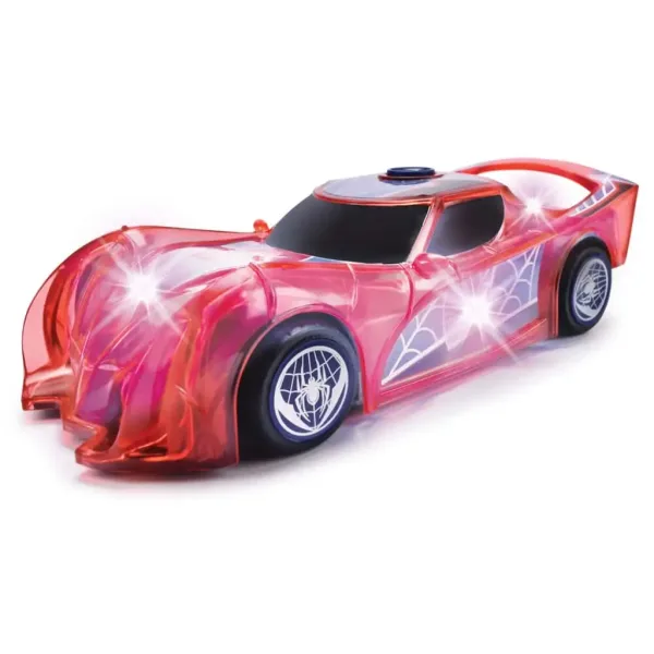 Marvel: Svetelný hrdina Spider-Man postava vozidlo so svetelnými a zvukovými efektmi - Jada Toys obrázok 3