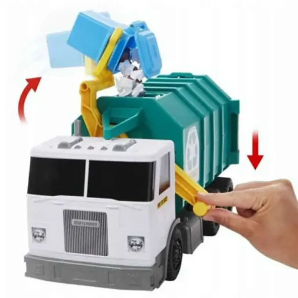 Matchbox: Vozidlo na selektívny zber odpadu - Mattel obrázok 4