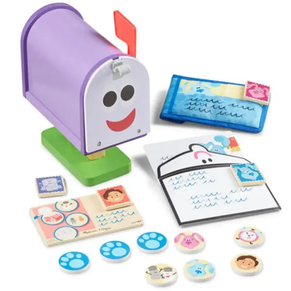 Melissa & Doug: Blue's Clues & You poštová schránka, hračka na rozvoj zručností obrázok 2