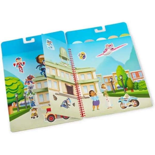 Melissa & Doug: Tlapková Patrola Dobrodružný záliv Opakovane použiteľný zošit s nálepkami obrázok 2