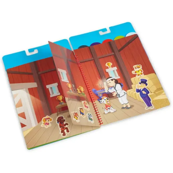 Melissa & Doug: Tlapková Patrola Klasická akcia Opakovane použiteľný zošit s nálepkami obrázok 2