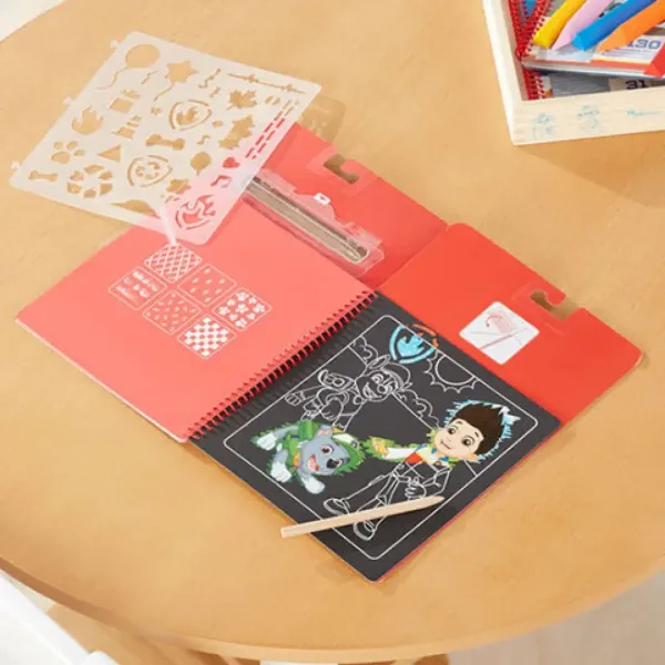 Melissa & Doug: Tlapková Patrola Marshall škrabaný obraz, kreatívna hra obrázok 3