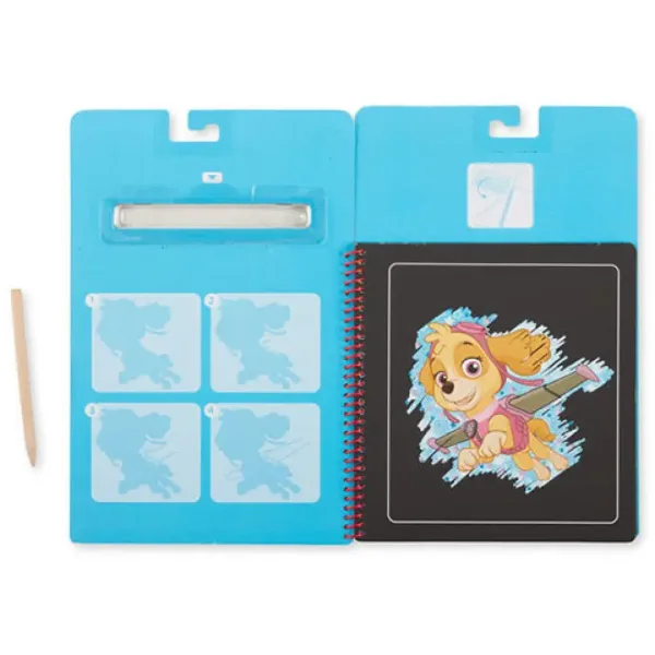 Melissa & Doug: Tlapková Patrola Skye šklrabaný obraz kreatívna hra obrázok 2