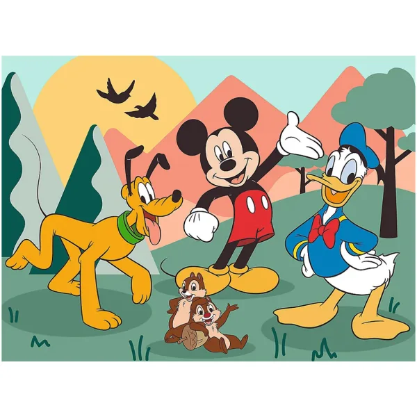 Mickey myš a priatelia 30-dielny prémiový puzzle - Trefl obrázok 2