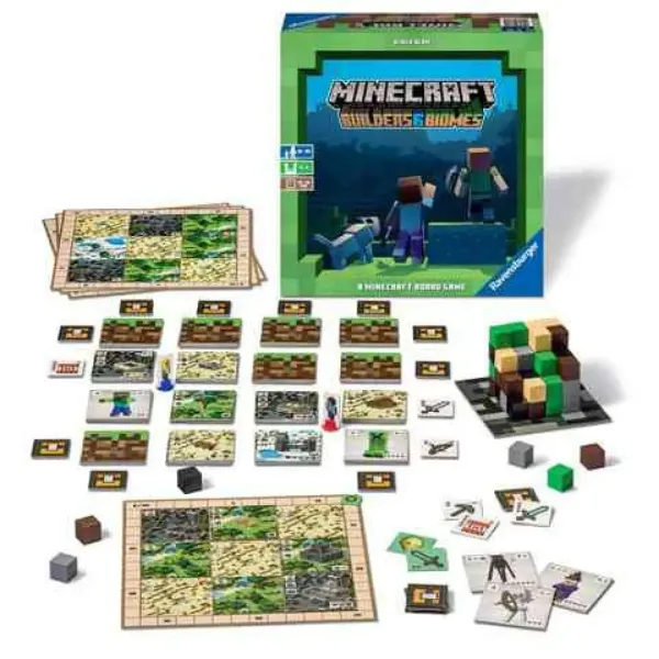 Minecraft: Builders & Boimes Spoločenská hra - Ravensburger obrázok 2