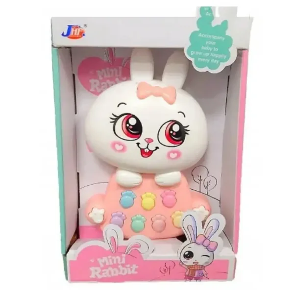 Mini Rabbit hudobná hračka pre bábätká obrázok 5