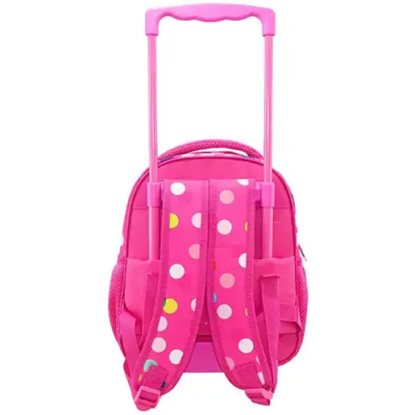 Minnie myš ružový kolieskový školský batoh 27x10x31cm obrázok 2