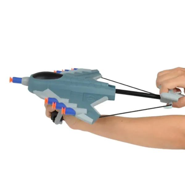 Missile Hand: Pištoľ v tvare lietadla s projektilom a terčom 23 cm obrázok 4