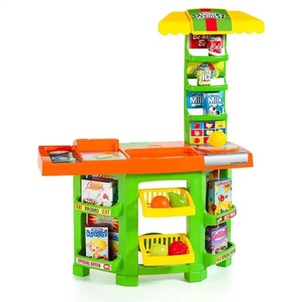 Molto: Mini Market 14 dielny set 58x28x77cm obrázok 2