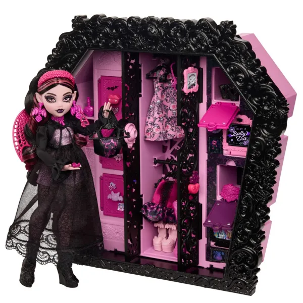 Monster High Rémtrendi Oblečenie Draculaura s Bábikou - Mattel obrázok 2