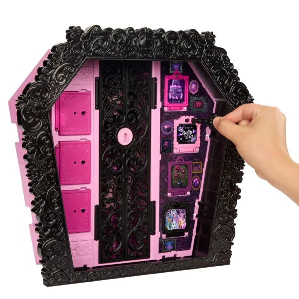 Monster High Rémtrendi Oblečenie Draculaura s Bábikou - Mattel obrázok 4