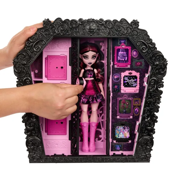 Monster High Rémtrendi Oblečenie Draculaura s Bábikou - Mattel obrázok 5