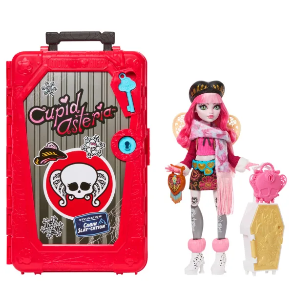 Monster High Strašidelní Přátelé Tajemství - Úkryt - Cupid Asteria - Mattel obrázok 2