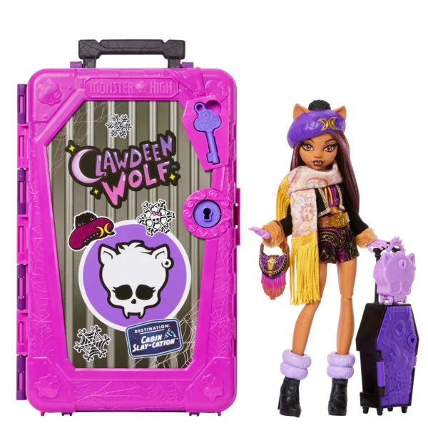Monster High Strašne Dobré Priateľky Tajomstvá - Úkryt - Clawdeen Wolf - Mattel obrázok 2
