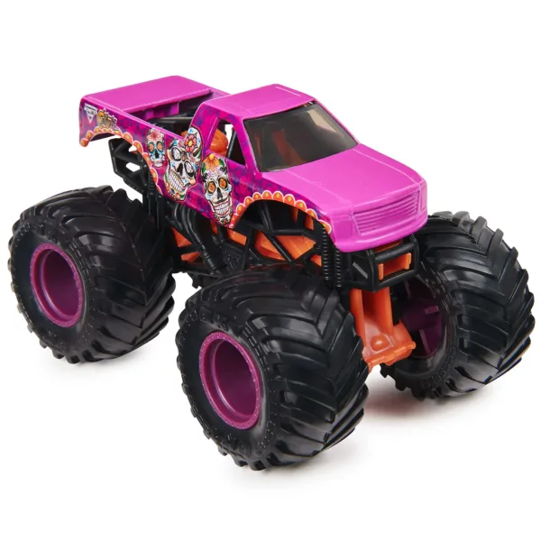 Monster Jam: Calavera monster truck autíčko – 1/64 – Spin Master obrázok 2
