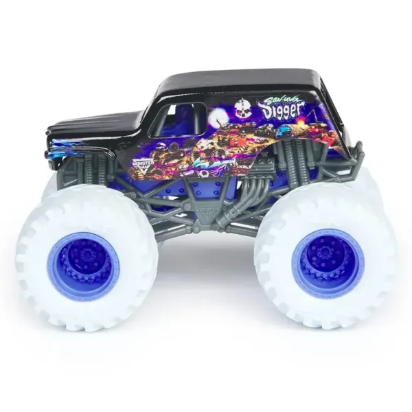 Monster Jam: Son-uva Digger monster truck autíčko – 1:64 – Spin Master obrázok 2