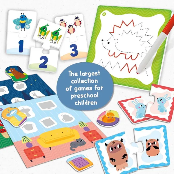 Montessori Baby: Zbierka hračiek s 60 kusmi na rozvoj zručností - Lisciani obrázok 3