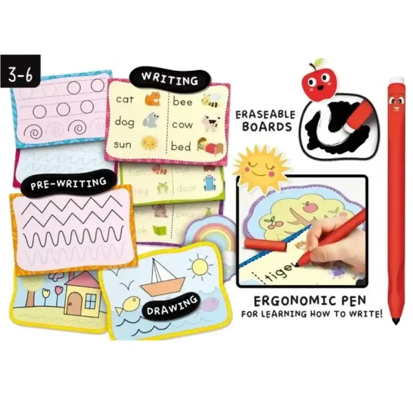 Montessori pero: Sada na rozvoj zručností so špeciálnym perom - Lisciani obrázok 2