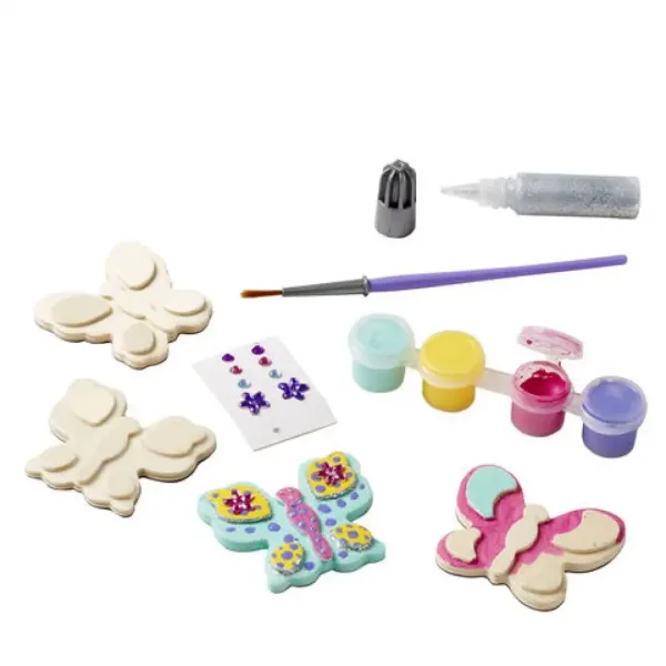 Motýliky set na vyhotovenie drevených magnetov na chladničku - Melissa & Doug obrázok 2