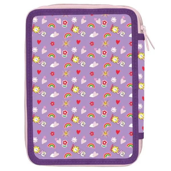 Must: Peppa Prasiatko dvojposchodový plnený peračník 15x21x5cm obrázok 2