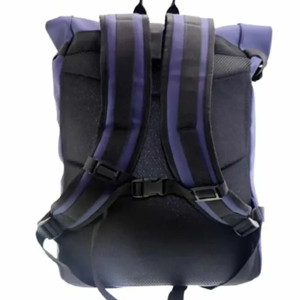 Must: Modrá ergonomická školská taška, batoh s prackami 30x12x52cm obrázok 2