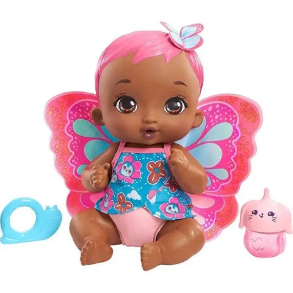 My Garden Baby: Édi-Bébi starostlivá motýlia bábika 30 cm - Mattel obrázok 2