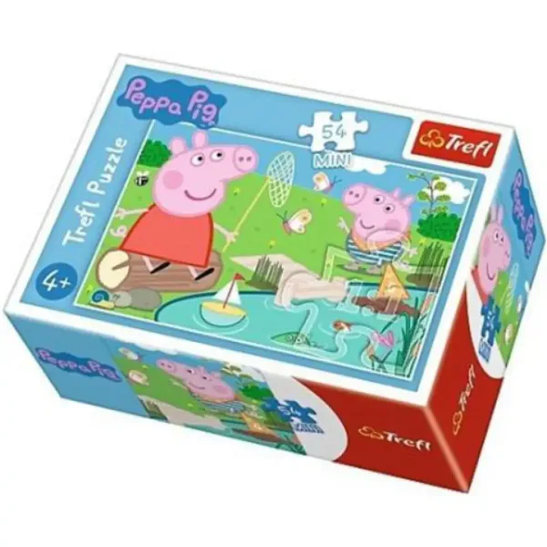 Najkrajšie dni Peppa Pig 54 ks-ové mini puzzle 4 rôzne varianty - Trefl obrázok 2