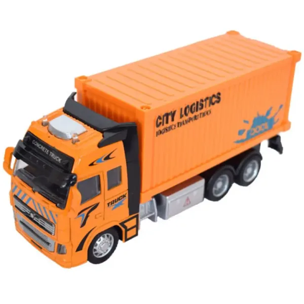 Nákladné auto s kontajnerom a so svetlom 1/38 obrázok 2