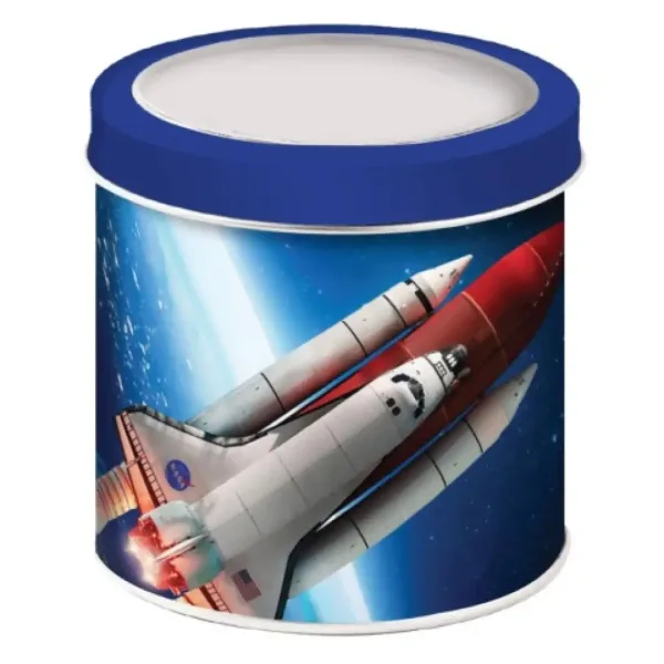 NASA analógové náramkové hodinky v darčekovej krabičke obrázok 3