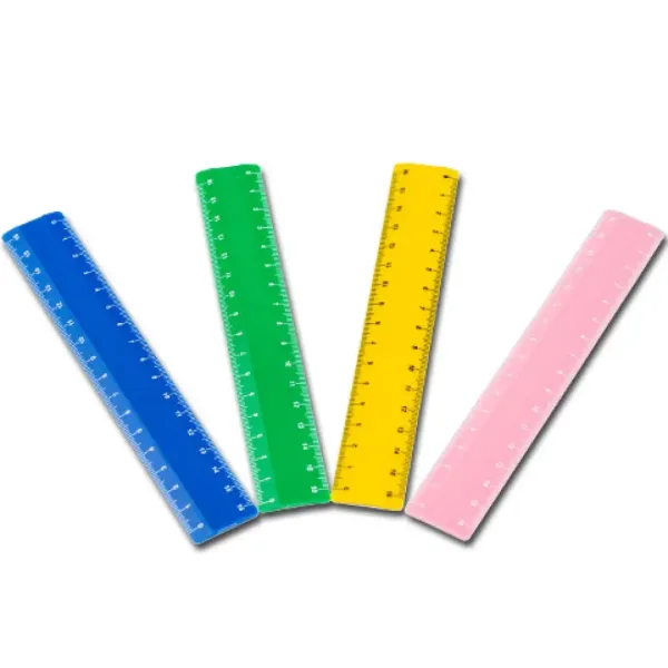 Nebulo: Plastová pravítko v rôznych farbách 16cm obrázok 2