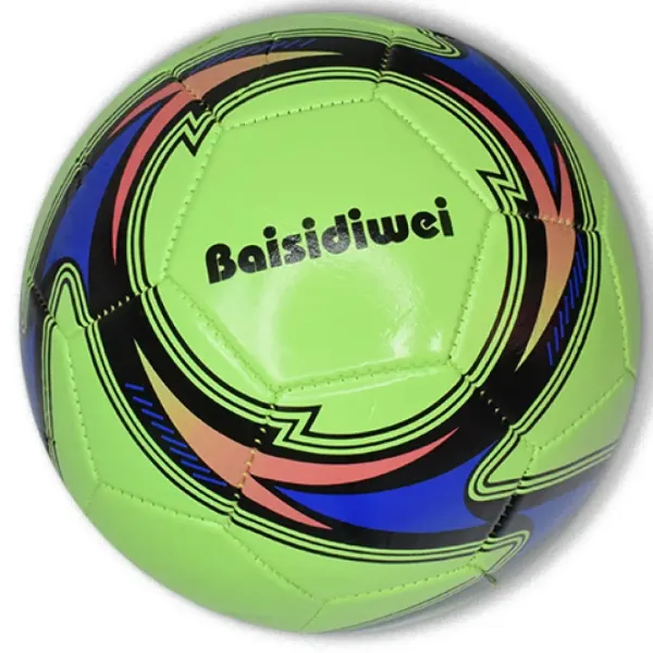 Neonová farba umelej kože futbalová lopta v rôznych variantoch 23cm obrázok 4