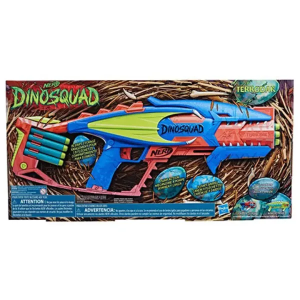 Nerf Dinosquad Terrodak zbraň s 12 nábojmi - Hasbro obrázok 2