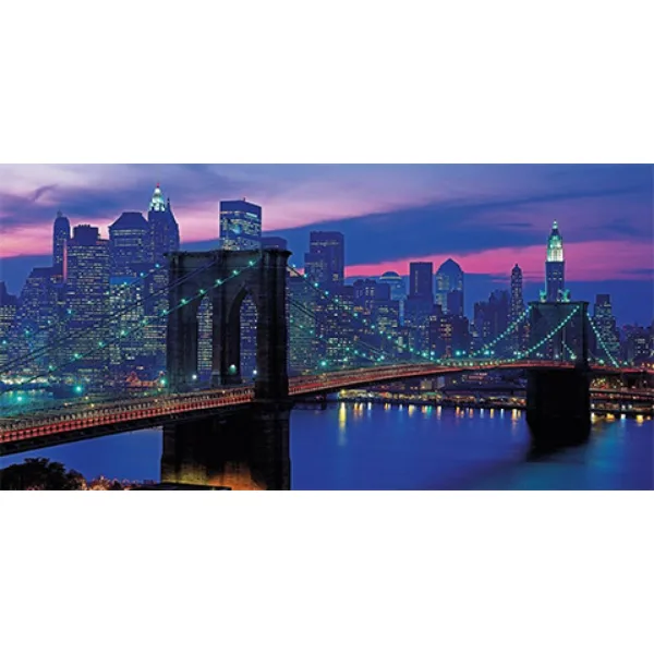 New York HQC 13200 dielne puzzle - Clementoni obrázok 2