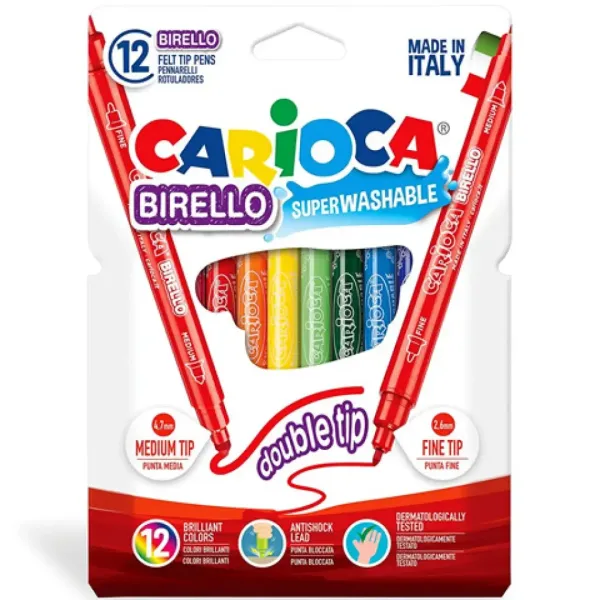 Obojstranné fixky bez gluténu 12ks - Carioca obrázok 3