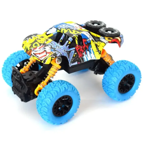 Off-Road naťahovacie sivé terénne vozidlo 1/32 obrázok 3
