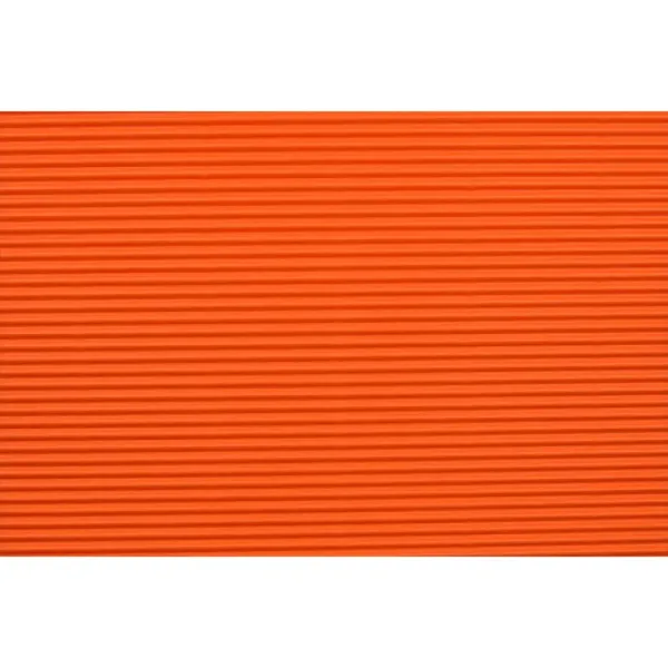 Oranžová 3D vlnitá lepenka, kotúč B/2 50x70cm 1ks obrázok 2
