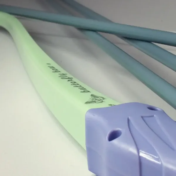 Pastelovozelený a fialový set s lukom a prísavkovými šípmi 83cm obrázok 3