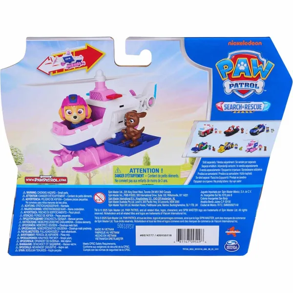 Paw Patrol: Hľadanie a záchrana ťahaného vozidla Skye s figúrkou - Spin Master obrázok 2