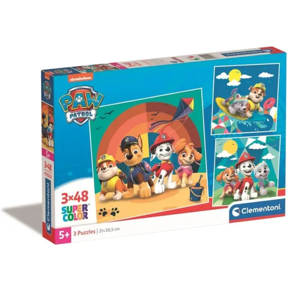Paw Patrol Super color3 1-v-1 puzzle - Clementoni obrázok 1