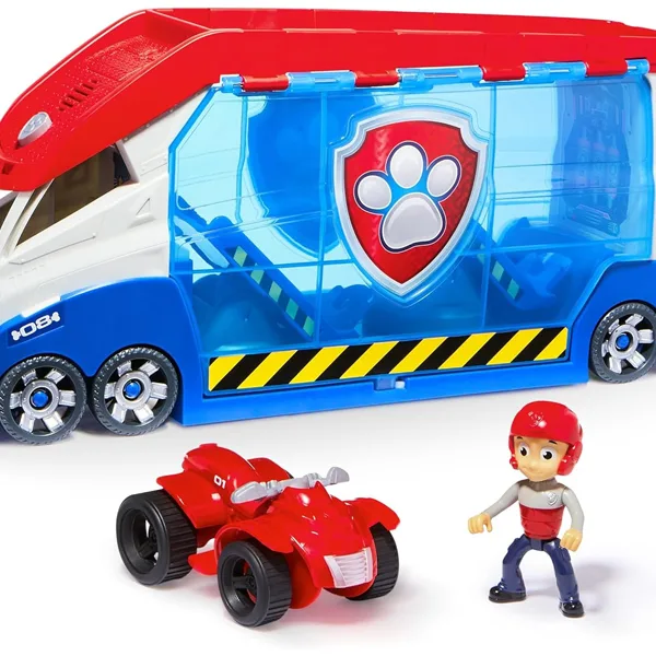 Paw Patrol: Transportný kamión s zvukom s figúrkou Rydera a jeho vozidlom - Spin Master obrázok 2