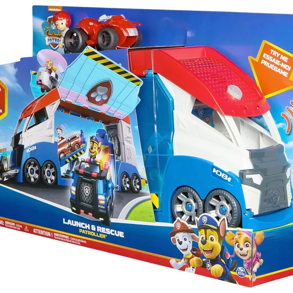 Paw Patrol: Transportný kamión s zvukom s figúrkou Rydera a jeho vozidlom - Spin Master obrázok 8