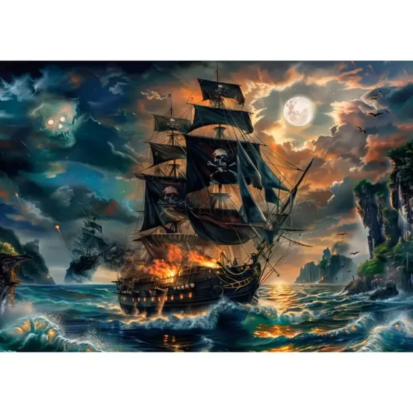 Duchové morí pirátov 300ks puzzle - Clementoni obrázok 2