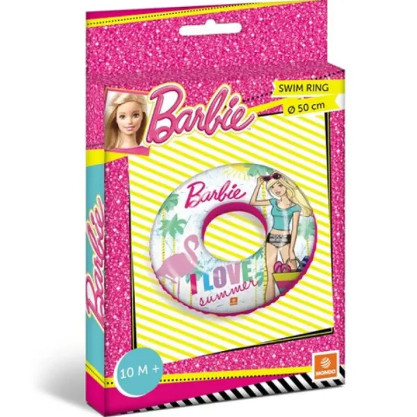 Barbie nafukovací plávajúci kruh 50cm obrázok 2