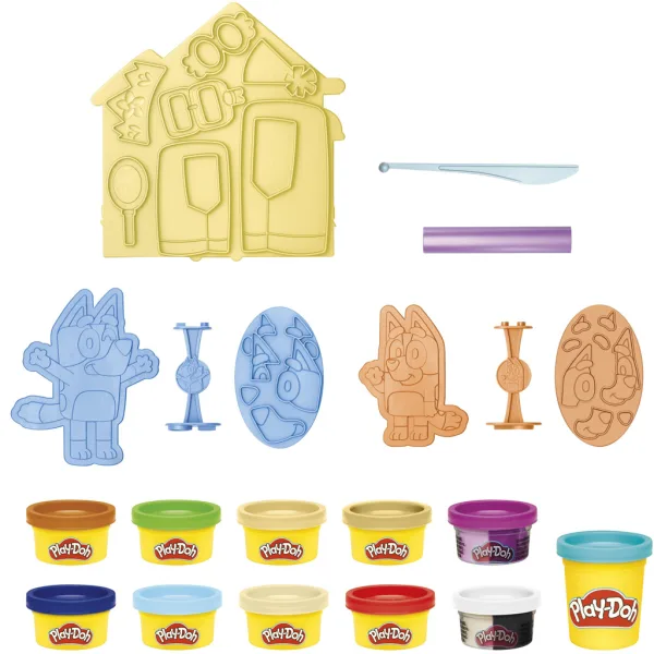Play-Doh: Bluey Make 'n Mash Costumes súprava modelovacej hmoty - Hasbro obrázok 2