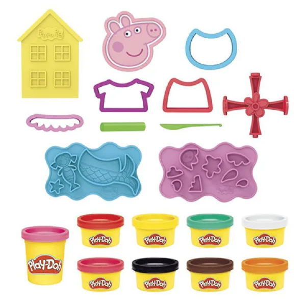 Play-Doh: Peppa Prasiatko Stylin modelovacia súprava s doplnkami - Hasbro obrázok 2