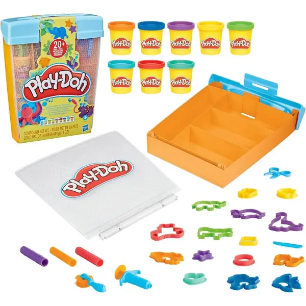 Play-Doh: Sada na formovanie zvierat 8ks s modelínou - Hasbro obrázok 2