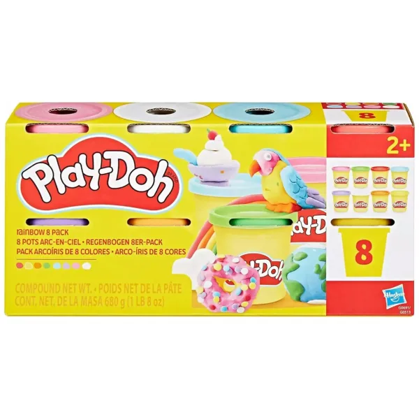 Play-Doh: Sada 8 kelímkov modelovacej hmoty 680 g – Hasbro obrázok 2