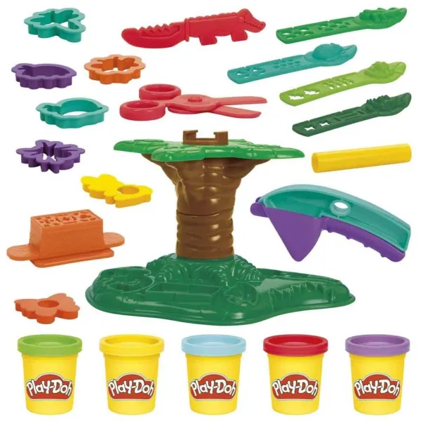 Play-Doh: Treetop creations modelovacia súprava 5ks s nádobkami a ďalšími doplnkami - Hasbro obrázok 3